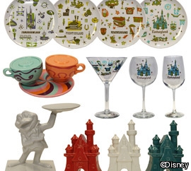 Disney Centerpiece home goods inspired by themed lands and attractions