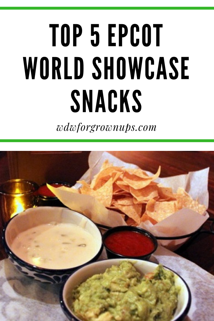 Top 5 Epcot World Showcase Snacks