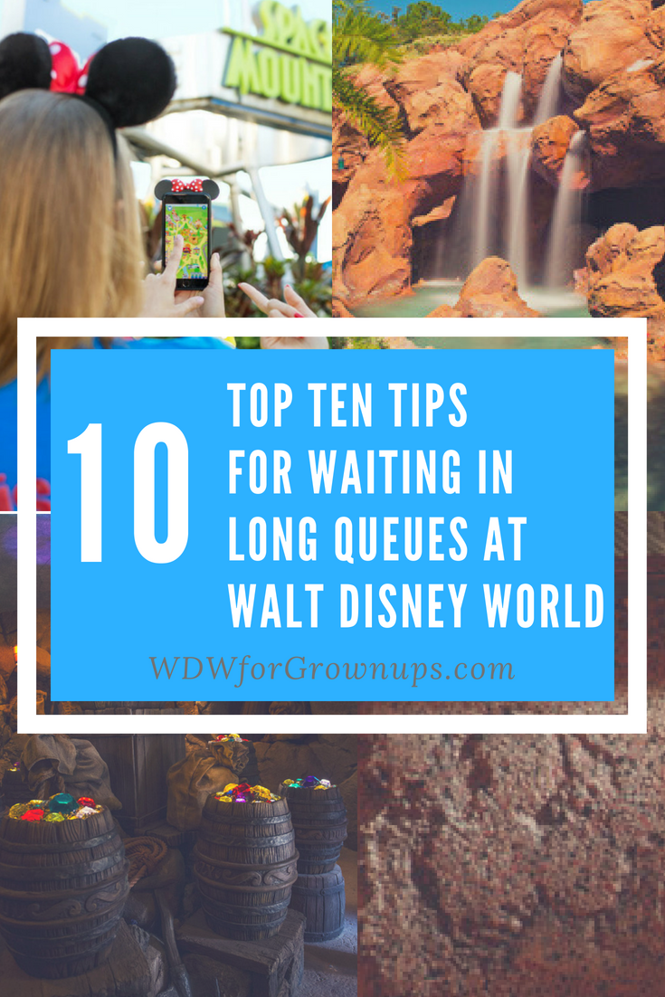 Top Ten Tips For Waiting In Long Queues At Walt Disney World
