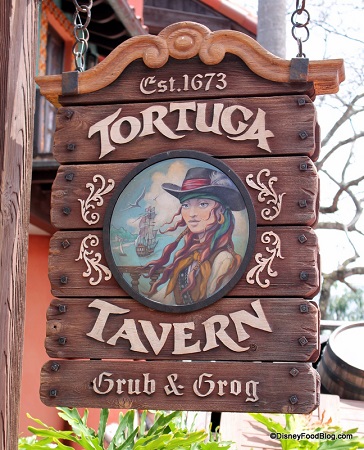 Grub and Grog at Tortuga Tavern!