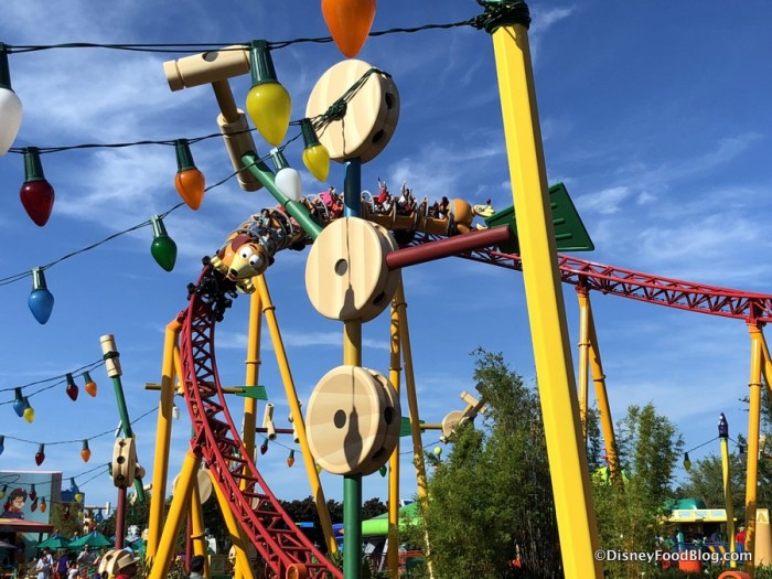 Toy Story Land Slinky Dog Dash