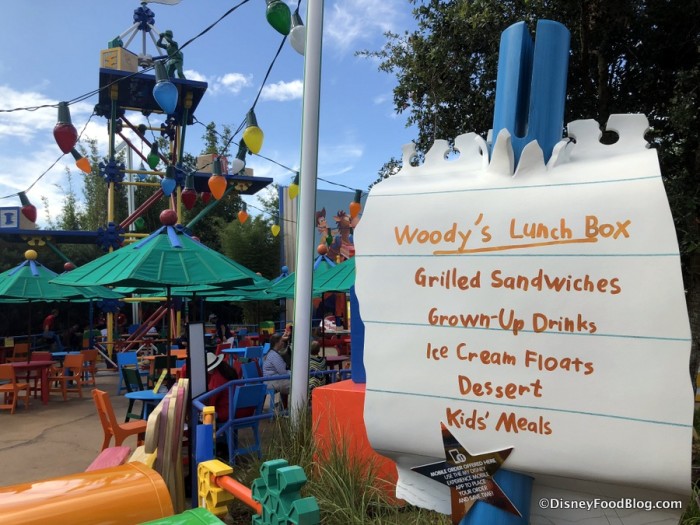 Toy Story Land Woody's Lunch Box