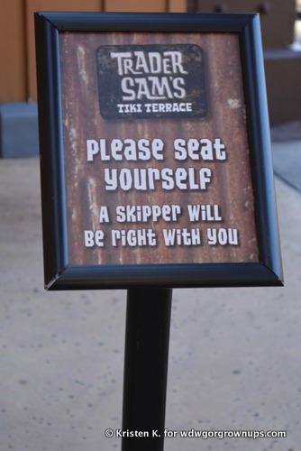 Seat Yourself On The Trader Sam&amp;#039;s Tiki Terrace