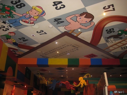 The queue of Toy Story Midway Mania at Disney's Hollywood Studios