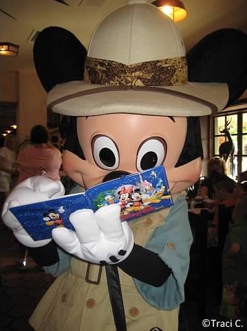 Meet Mickey Mouse at Tusker House