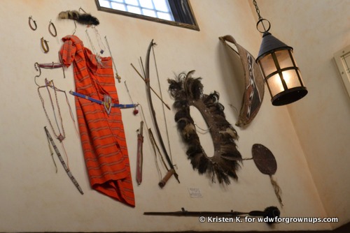 Maasai Warrior Display