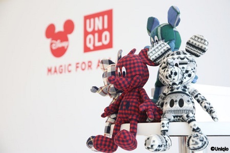 Mickey plush toys from Magic for All collection