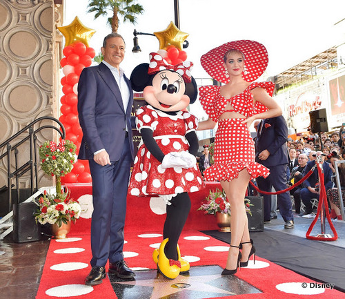 Minnie Mouse Honored On Hollywood Walk Of Fame