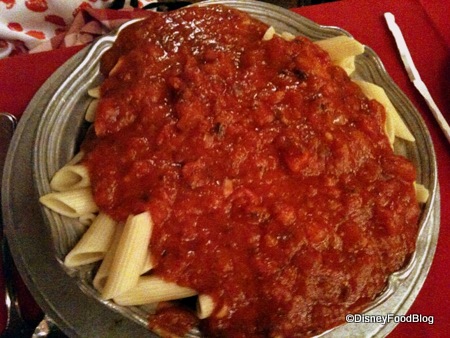 Vegetarian Penne with Marinara