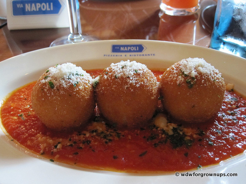 The Arancini from Via Napoli