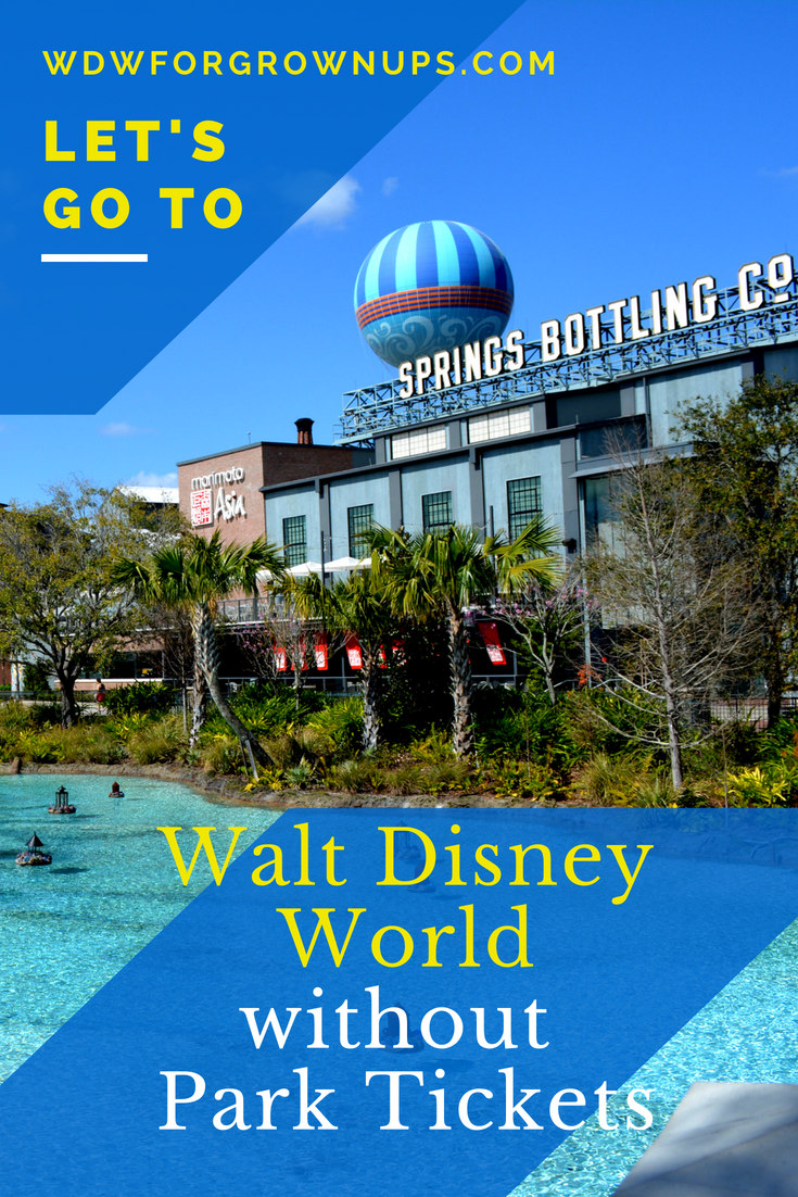 15 Things To Do At Walt Disney World Without Park Tickets