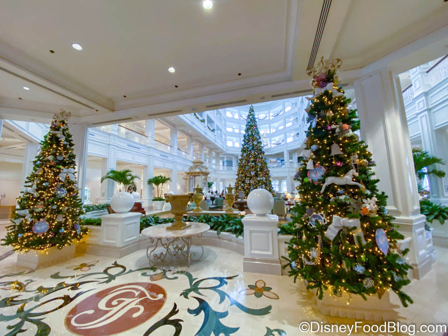 Smaller Trees Highlight The Massive Centerpiece
