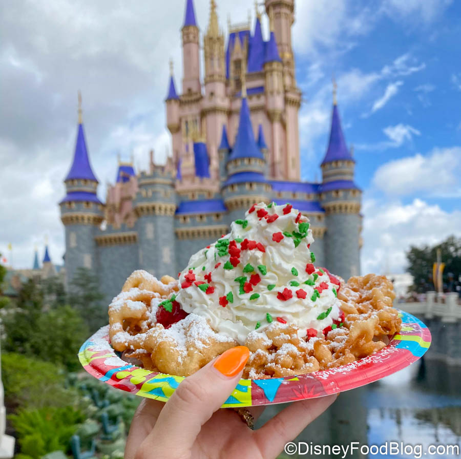 Fa La La Funnel Cake