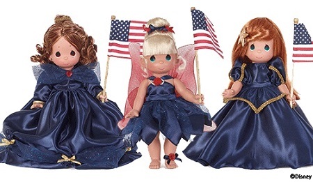 Precious Moments dolls are just one of the merchandise events this month