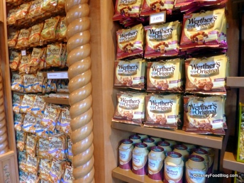 Werther's candy selection at Karamelle-Kuche