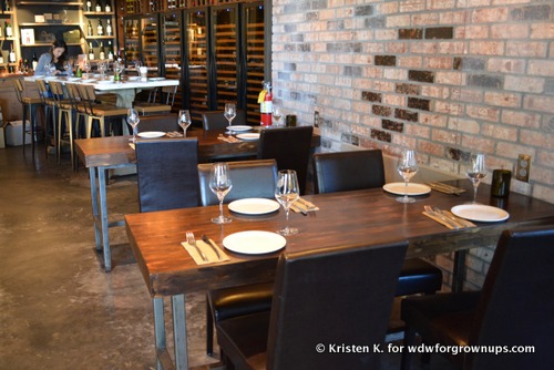 Wine Bar George First Floor Tables