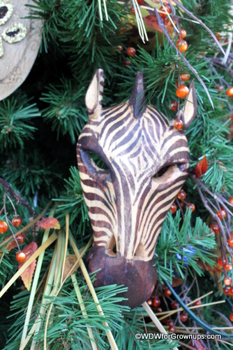 Zebra ornament